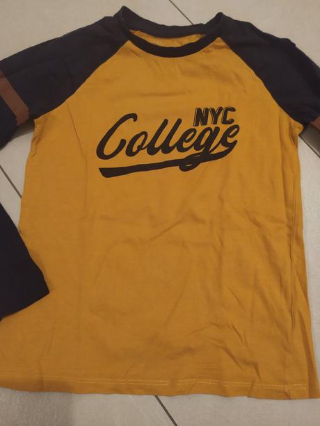 2x tričko dlhý rukáv, 128