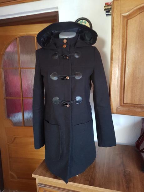 Kabat ,dvakrat pouzity,cierny, f&f,36