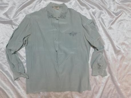 Tramo hodvabna vintage bluzka, 42