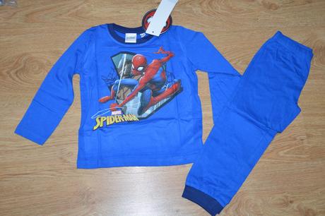 Detské bavlnené pyžamko spiderman pre chlapčeka, 92 - 134