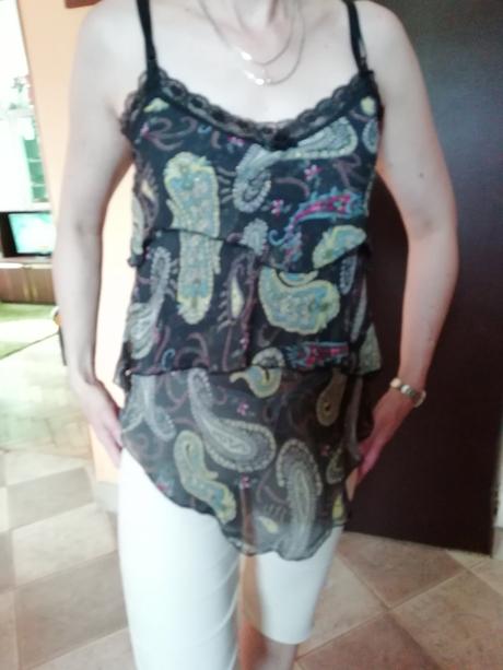 Dámska blúzka na ramienka., l