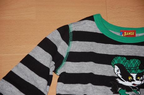 Pásikavé tričko bamse, lindex,92