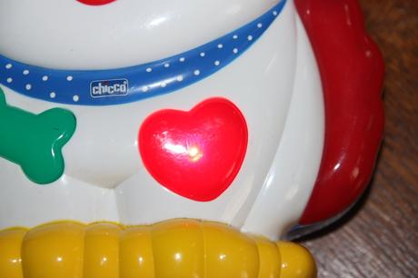 Psik chicco na postielku,