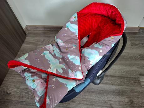 Deka do vajíčka (fusak) ,zavinovačka 2v1, 