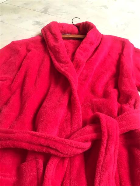 Luxusný huňatý župan, xxxl