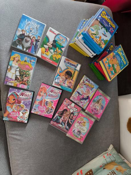 Dvd šmolkovia + puzzle, 