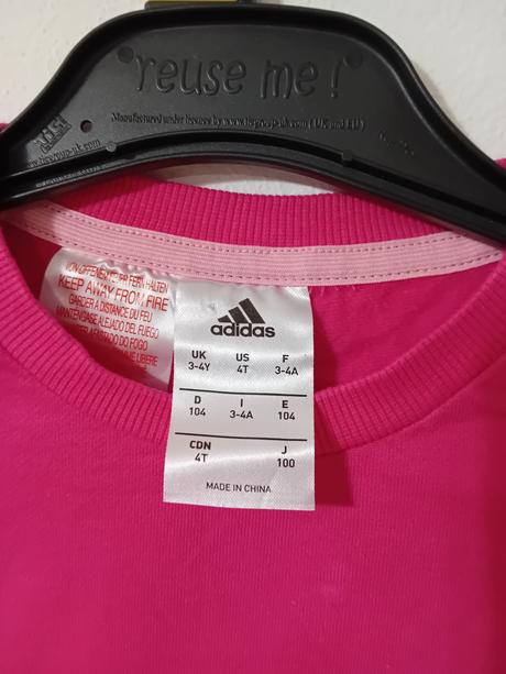Mikina adiidas, adidas,104