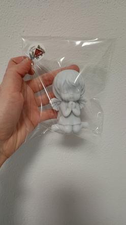 Ručné robené mydielka anjelik, macicka a iné,