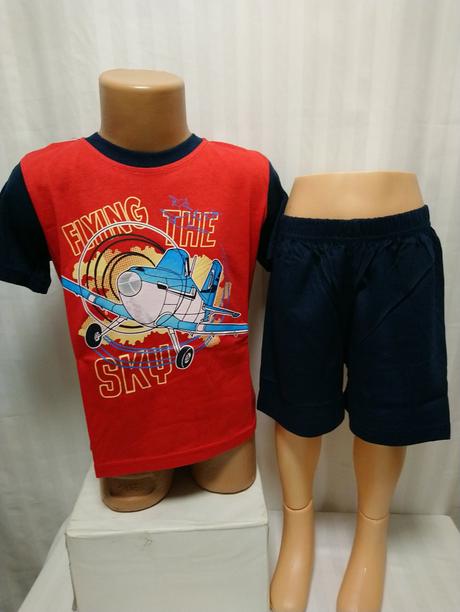 Chlapč. červené pyžamo kr fly, n-feel, 110-116, 116