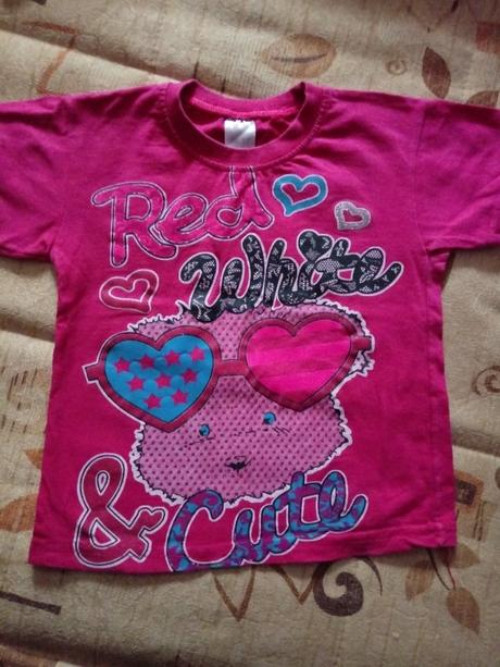 Tricko pre dievcatko 92/98 darujem, 92