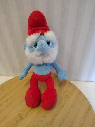 Plyšový tatko šmolko, taťka šmoula, smurfs, 24 cm, 