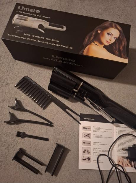 Zastrihávacia kefa na končeky vlasov, 