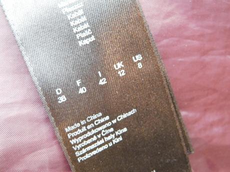 Kvalitna zimna perova predlzena bunda/kabat, 38