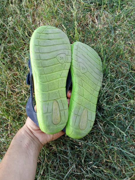 Barefoot sandále českej značky fare, fare,31