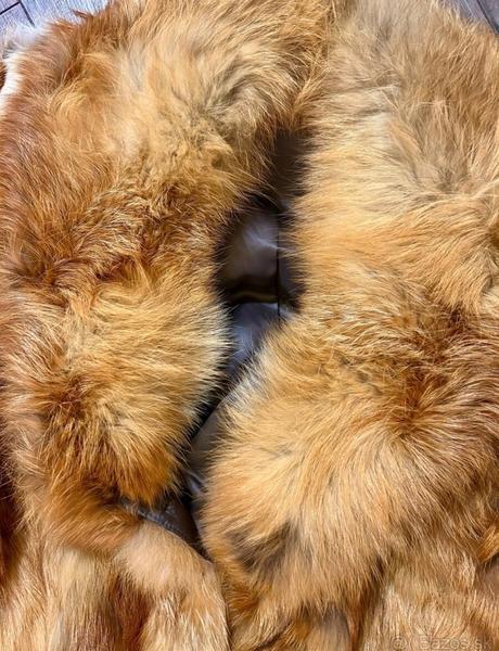 Dámsky dlhý kožuch z pravej kožušiny, l