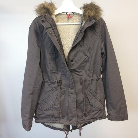 Bunda parka dievčenská h&m, č.36, xs, 13-14y, h&m,xs