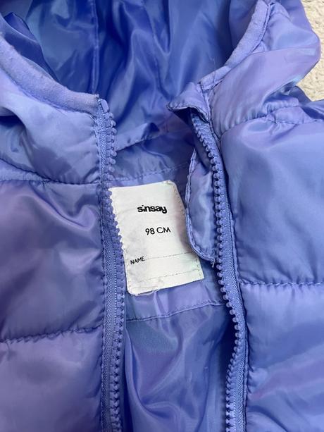 Fialová bunda 98 sinsay, sinsay,98