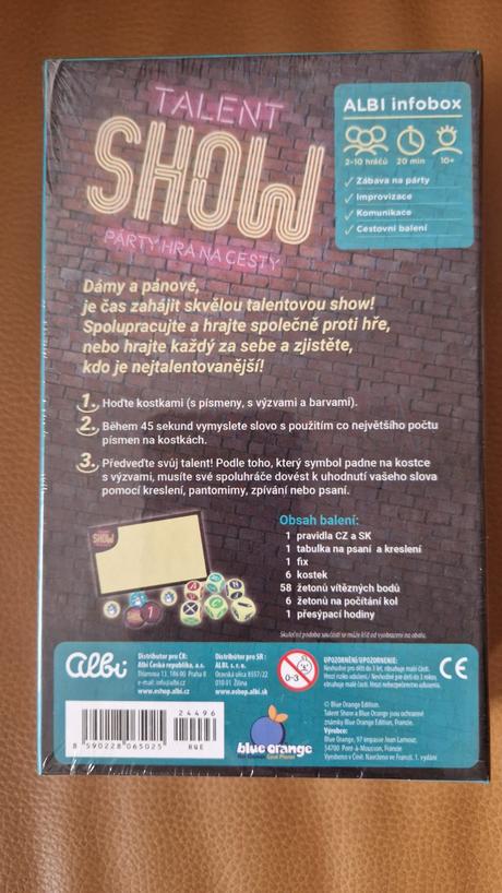 Nova hra albi talent show,