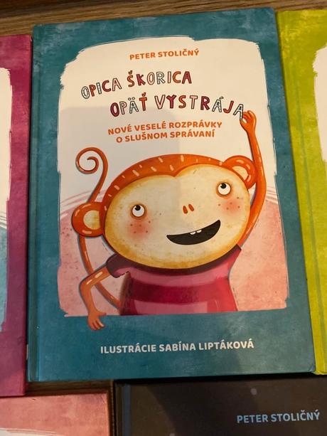 Knihy opica skorica sada, 