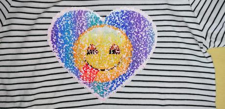 Tričko s flitrami, 146