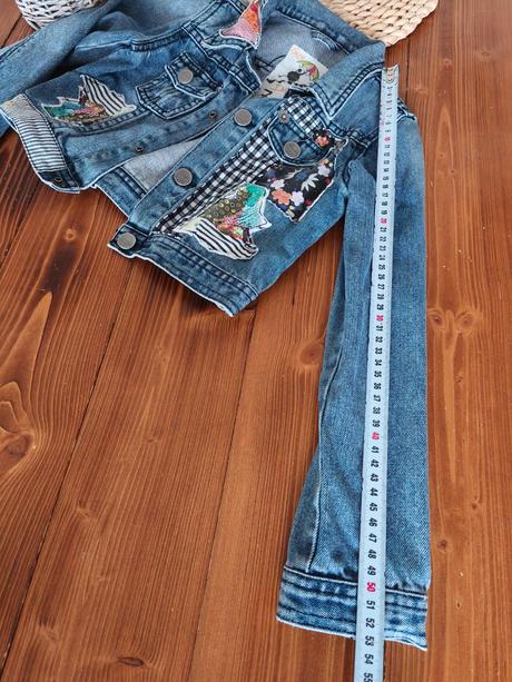 Riflová bunda desigual 122-128, desigual,122