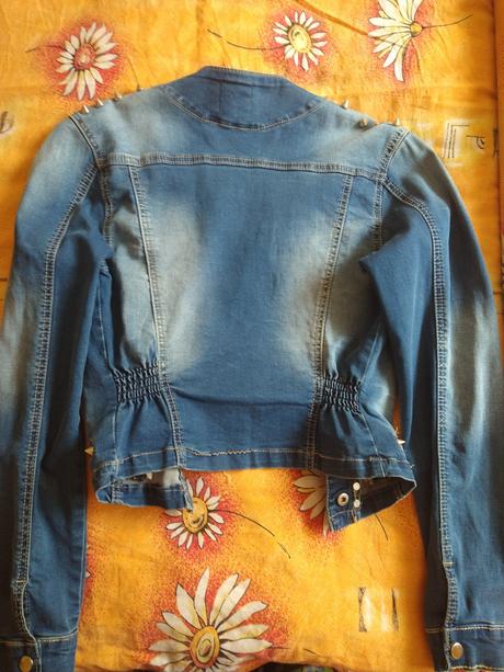 Riflová bundička, s