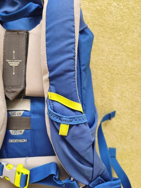 Turistický batoh detský 18l quechua mh500,