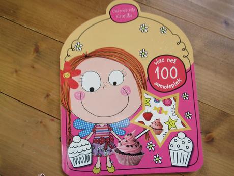 Kniha maľovaniek cukrová víla kamilka, 