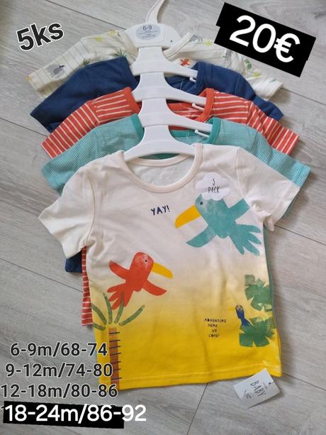 Detské veci z anglicka výpredaj ceny za 1/2, 104–116 / 122–134 / 68–80 / 86–98