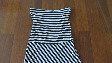 H&m pásikavé šaty s, h&m,s