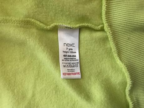 Mikina next 7 rokov, next,122