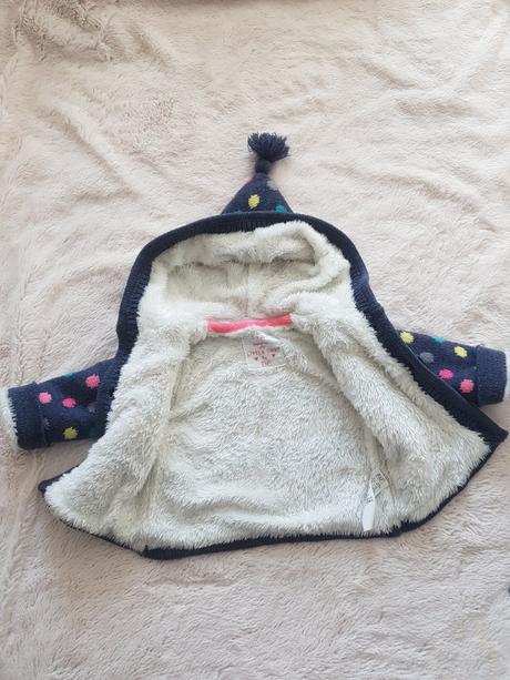 Zateplená mikina/sveter s kapucňou, f&f,56