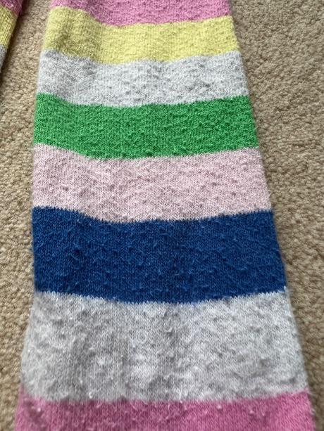 Pančuchy pásikavé, h&m,110