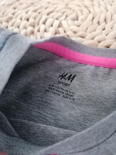 Sportové tričko h&m 110-116, h&m,110