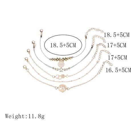Set 5 naramkov hviezdicky grey, 