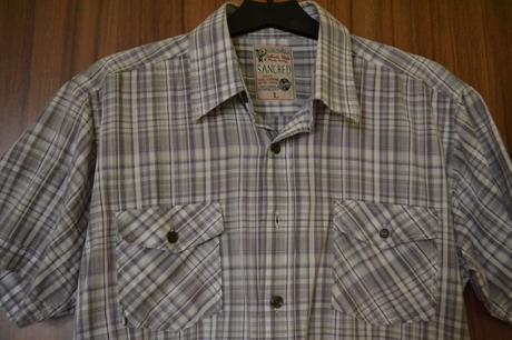 Šedofialová košeľa, l