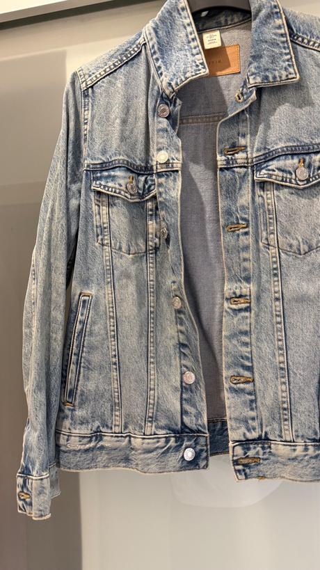 Dámska rifľová bunda, h&m,36