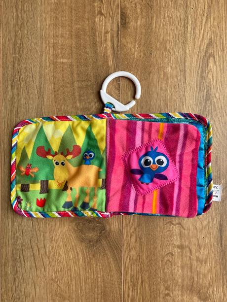 Šuštiaca látková knižka lamate, 