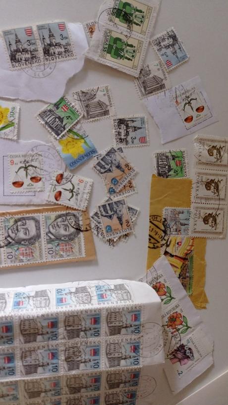 Mix poštové znamky, 