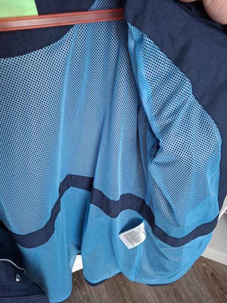 Tmavomodra bunda parka neprefukajuca, street one,m