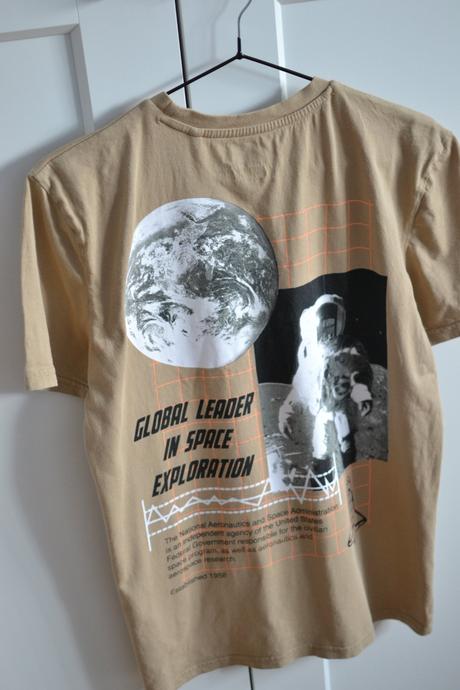 Béžové tričko nasa 158, f&f,158