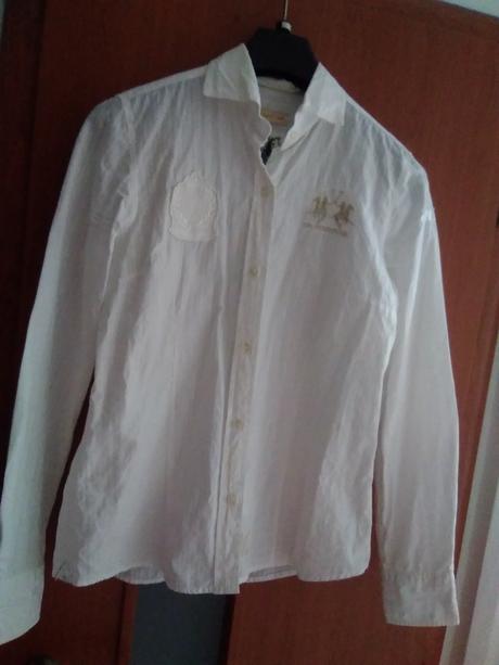 La martina nádherná športovo elegantná blúzka, m