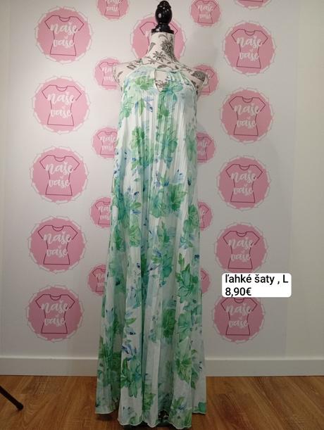 Ľahké maxi šaty, l