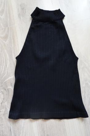 Úpletový rebrovaný top zara, zara,m