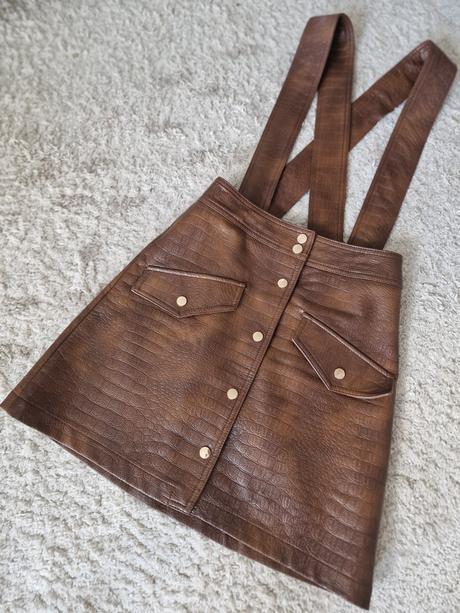 Koženková sukňa zara, zara,xs