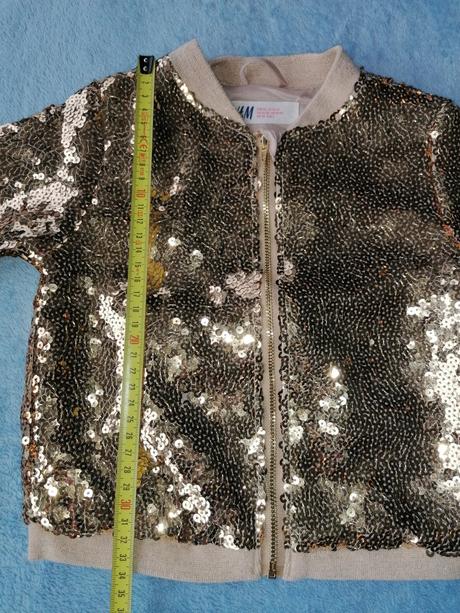 Flitrovana mikina, h&m,92