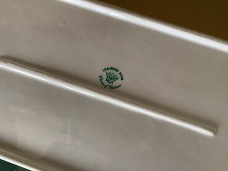 Porcelánový podnos, 