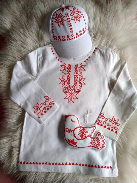 Maľovaná set pre chlapca, 98 - 140