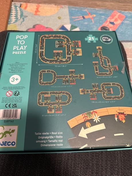 Djeco puzzle pop to play, 