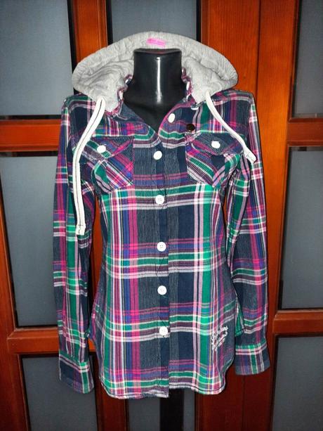 Košeľa retro jeans veľ.s, s